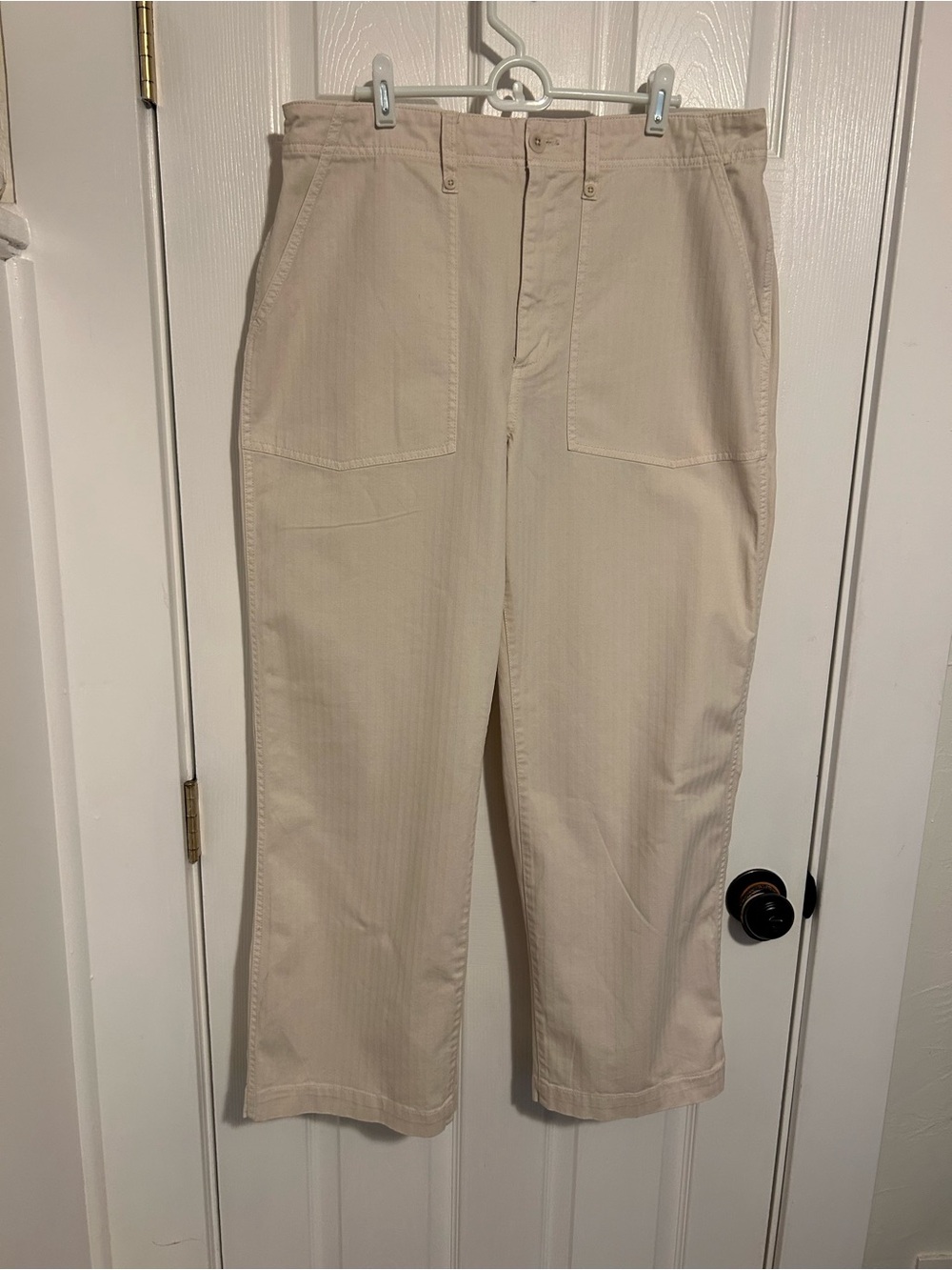 Madewell Tan Wide Leg Pants